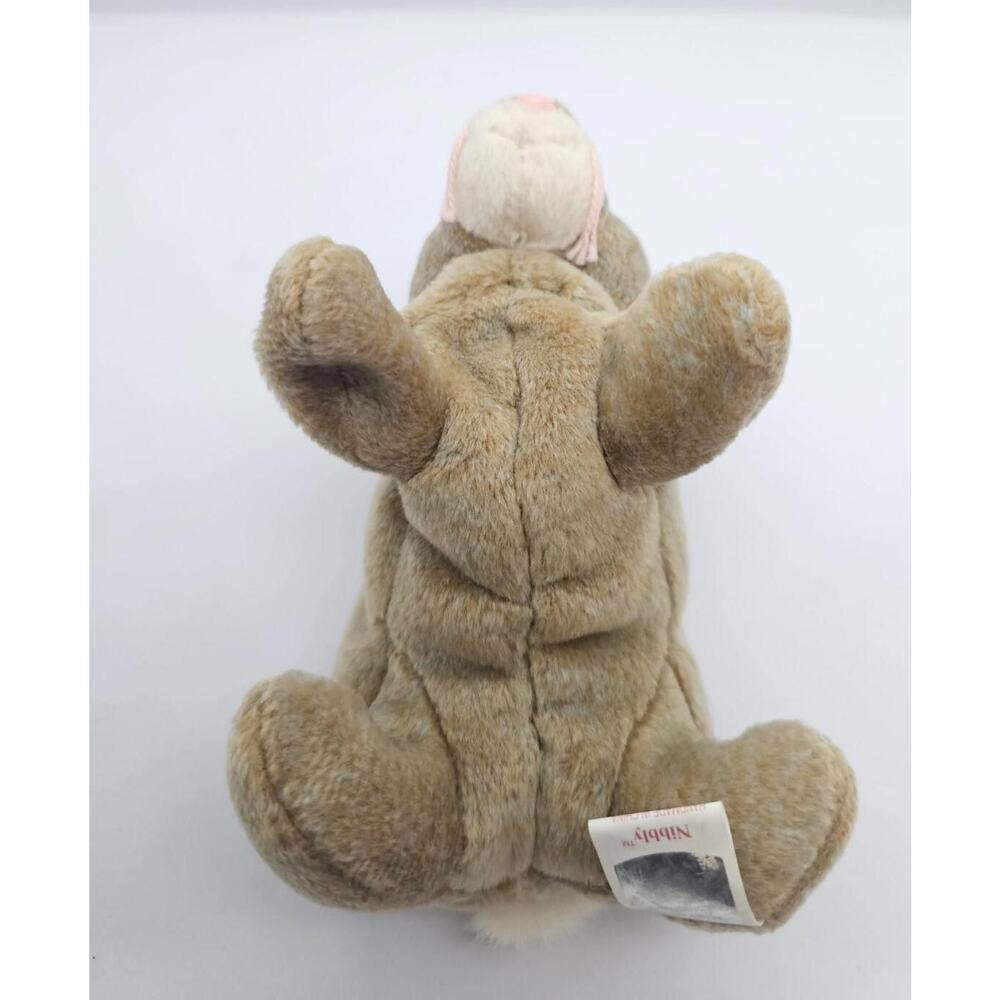 Ty Nibbly Bunny Rabbit Plush Beanie Babies Collection Stuffed Animal Tush Tag - Picture 4 of 9